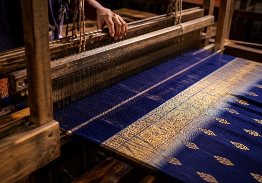Silk handloom